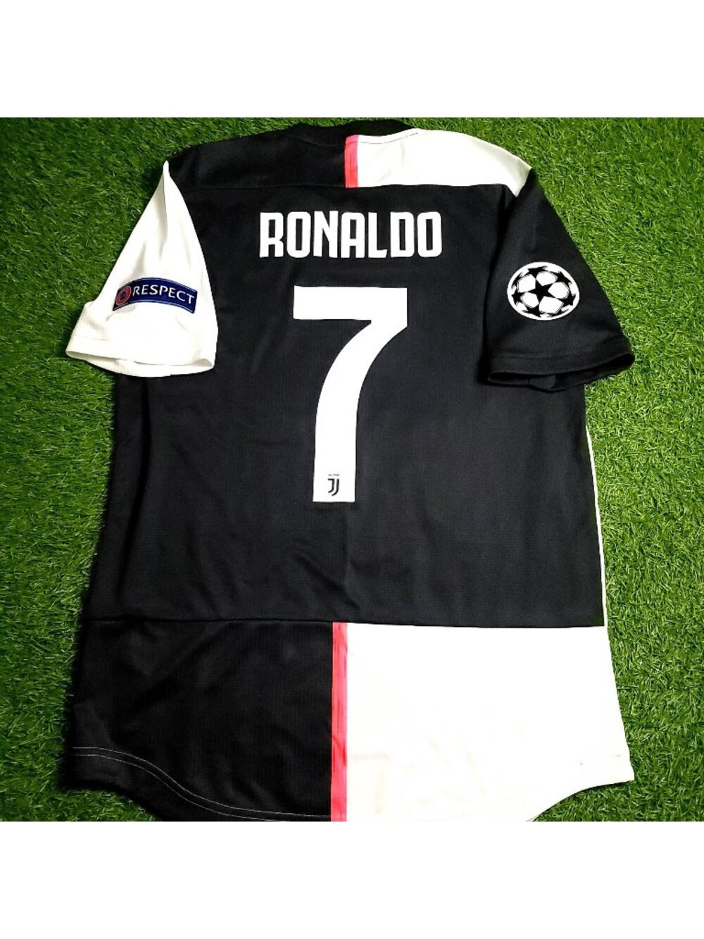 Cristiano Ronaldo Juventus 2019 2020 UEFA PLAYER ISSUE Soccer Jersey M